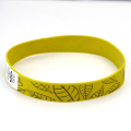 Manufacturer Bulk Cheap Price Printed Custom Logo Colourful 1" Wide Stretch Elastic Silicon Rubber Band